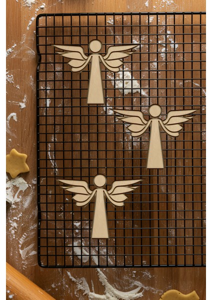 Melek Kurabiye Kalıbı, Hamur Şekillendirici, Bisküvi Kalıbı, Kolay Kesim Ucu fiyatları