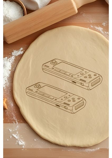 Steam Konsol Kurabiye Kalıbı, Hamur Şekillendirici, Bisküvi Kalıbı, Kolay Kesim Ucu