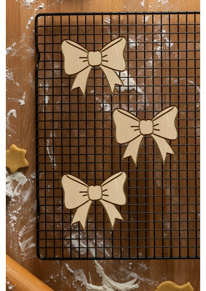 Bebek Papyonu Kurabiye Kalıbı, Hamur Şekillendirici, Bisküvi Kalıbı, Kolay Kesim Ucu fiyatları