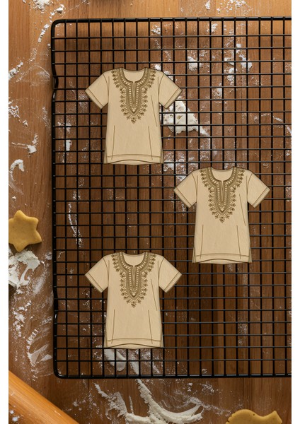 Afrika Dashiki Kurabiye Kalıbı, Hamur Şekillendirici, Bisküvi Kalıbı, Kolay Kesim Ucu fiyatları