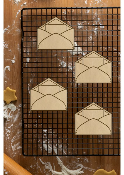 Mektup Kurabiye Kalıbı, Hamur Şekillendirici, Bisküvi Kalıbı, Kolay Kesim Ucu fiyatları