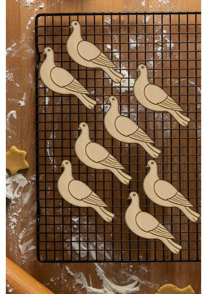 Güvercin Kurabiye Kalıbı, Hamur Şekillendirici, Bisküvi Kalıbı, Kolay Kesim Ucu fiyatları