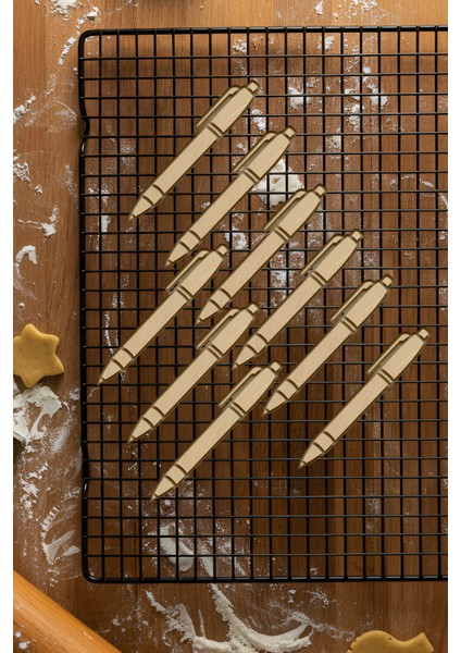 Kalem Kurabiye Kalıbı, Hamur Şekillendirici, Bisküvi Kalıbı, Kolay Kesim Ucu fiyatları