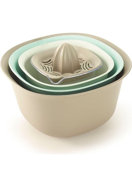 Açık Gri 5 Parça Karıştırma Kabı Seti, Şık ve Kullanışlı Mutfak Gereçleri fiyatları