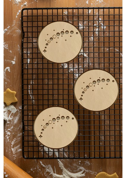 Ay Döngü Kurabiye Kalıbı, Hamur Şekillendirici, Bisküvi Kalıbı, Kolay Kesim Ucu fiyatları