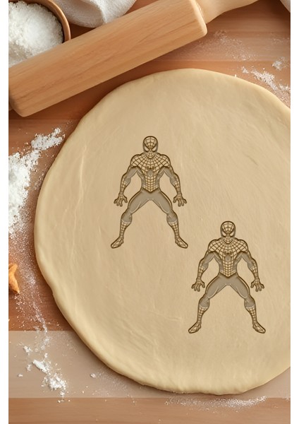 Örümcek Adam Kurabiye Kalıbı, Hamur Şekillendirici, Bisküvi Kalıbı, Kolay Kesim Ucu fiyatları
