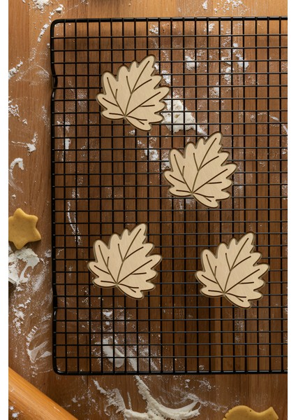 Yaprak Kurabiye Kalıbı, Hamur Şekillendirici, Bisküvi Kalıbı, Kolay Kesim Ucu fiyatları