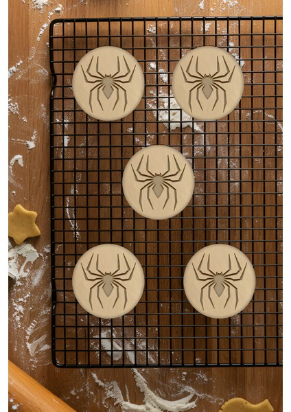 Örümcek Kurabiye Kalıbı, Hamur Şekillendirici, Bisküvi Kalıbı, Kolay Kesim Ucu fiyatları