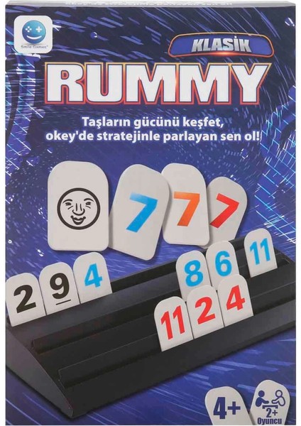 Nessiworld Smile Games Klasik Rummy Kutu Oyunu S00004595