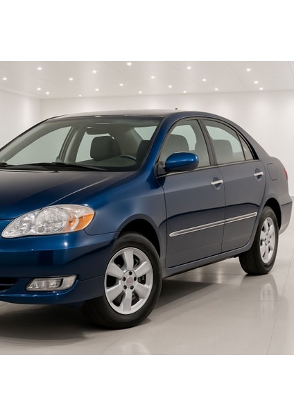 Toyota Corolla Krom Kapı Kolu 4 Kapı 2002-2007 Paslanmaz Çelik fırsatları