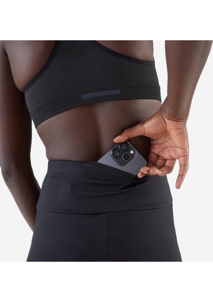 Kiprun Kadın Bisiklet ve Koşu Şortu - Siyah - Kiprun Run 500 Confort modelleri