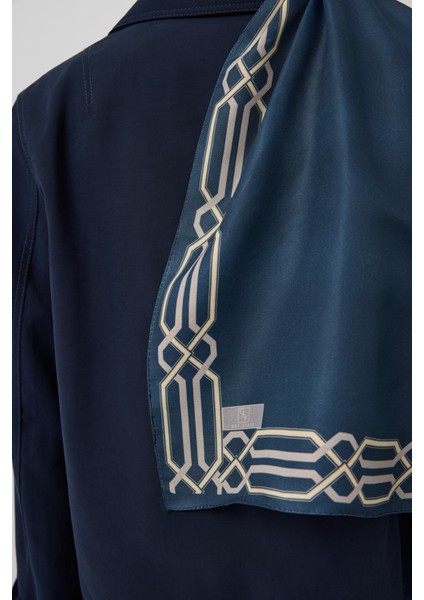 Cotton Twill Şal Interlock Indigo fırsatları