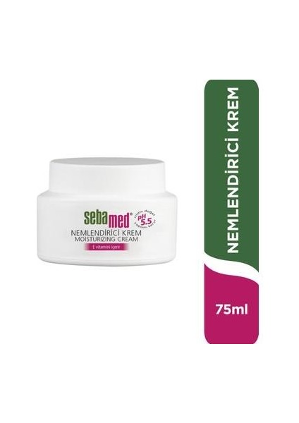 Sebamed Nemlendirici Günlük Bakım Kremi 75 ml - Diş Beyazlatıcı Köpük Hediye