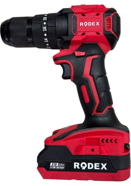 Akülü Darbeli Matkap Kömürsüz Motor 13 Adet Aksesuarlı RDX3404 fiyatları