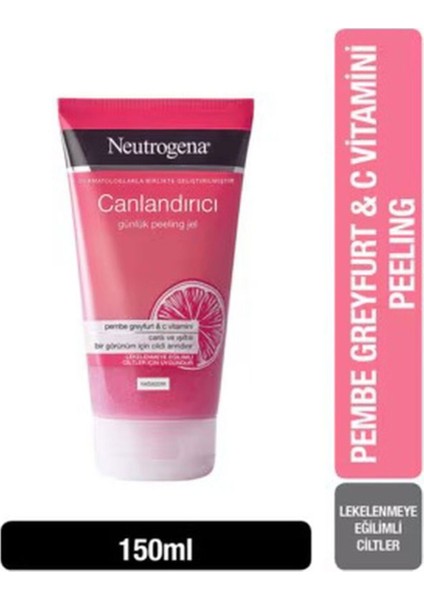 Gözenek Temizleyen Arındırıcı Pembe Peeling Jel 150 ml