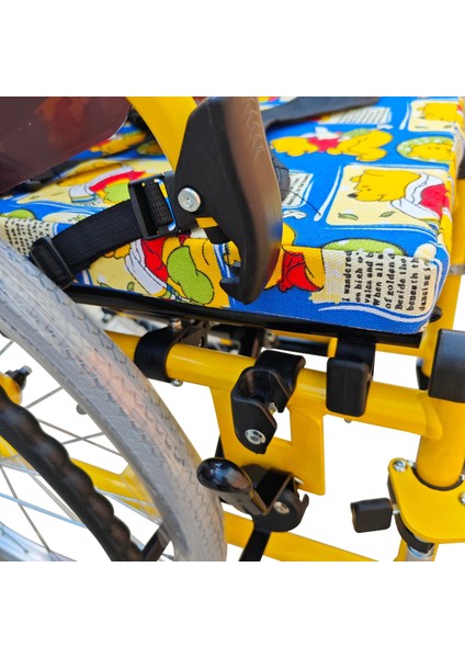 Respirox Çocuk Tekerlekli Sandalyesi | Alüminyum Çerçeveli, Ergonomik ve Hafif Tasarım Rcts-01