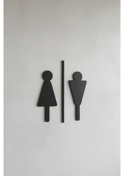 Wc Tabelası, Tuvalet Levhası, Kadın Erkek Tabela, Yönlendirme Levhaları