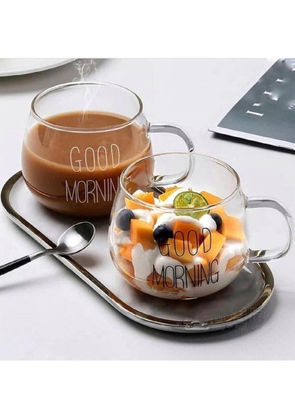 Günaydın 400 ml Borosilikat Cam Kupa, Şık ve Kullanışlı Tasarım fiyatları