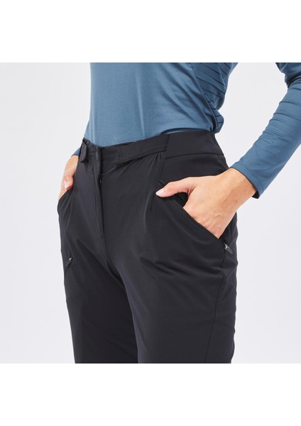 Quechua Kadın Outdoor Pantolon - Siyah - MH500 fırsatları