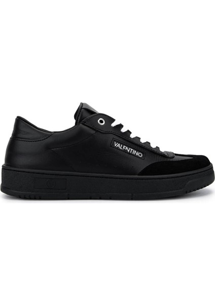 Erkek Hakiki Deri Siyah Sneakers & Spor Ayakkabı 1040 95S7002 Erk Ayk SK25-26 Black/black