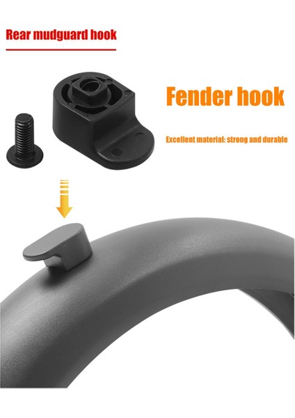 Vida Arka Yedek Parçaları Ile Maksimum G30 Elektrikli Scooter Arka Kanca Için Uygun (Yurt Dışından) indirimleri