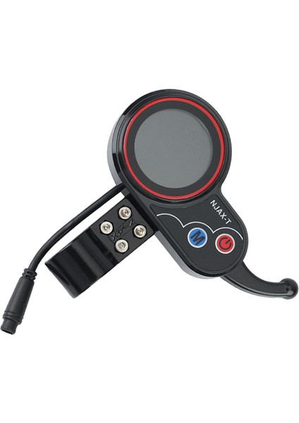 Njax-T Elektrikli Scooter Gösterge Tablosu Metre 36V 48V Elektrikli Scooter Aksesuarları Için Ayarlanabilir 6pin (Yurt Dışından) indirimleri