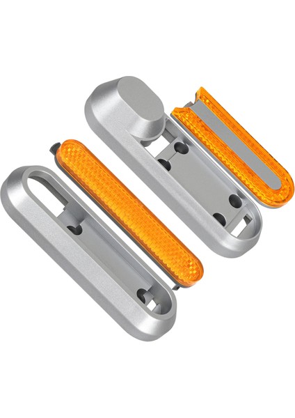 Scooter Modifiye Dekoratif Kapak M365 Pro 1s Evrensel Dekoratif Kenar Kapak Plastik Blok Yansıtıcı Şerit Kırmızı (Yurt Dışından) fiyatları