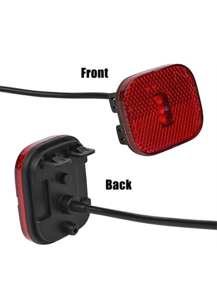 Xiaomi Elektrikli Scooter Için Arka Çamurluk Kuyruk Işığı 4 Git Fren Güvenliği LED Yanıp Sönen Lamba Güvenlik Uyarı Işığı (Yurt Dışından) fiyatları