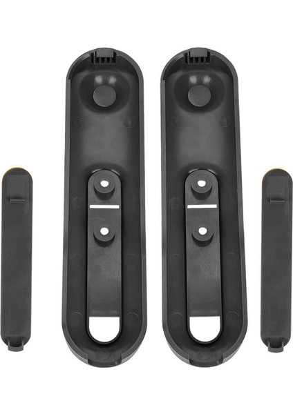 Ön Arka Tekerlek Kapağı Göbek Kapağı Koruyucu Kabuk Xiaomi 4 Mi 4 Pro Electric Scooter Için Yansıtıcı Çıkartma (Yurt Dışından)