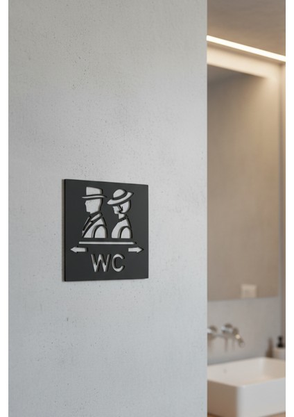 Wc Tabelası, Tuvalet Levhası, Kadın Erkek Tabela, Yönlendirme Levhaları