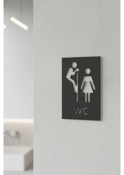 Wc Tabelası, Tuvalet Levhası, Kadın Erkek Tabela, Yönlendirme Levhaları