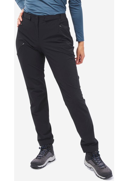 Quechua Kadın Outdoor Pantolon - Siyah - MH500