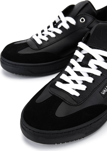 Erkek Hakiki Deri Siyah Sneakers & Spor Ayakkabı 1040 95S7002 Erk Ayk SK25-26 Black/black fırsatları