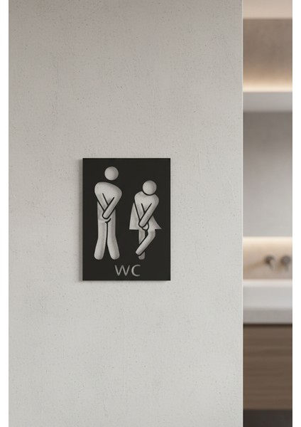 Wc Tabelası, Tuvalet Levhası, Kadın Erkek Tabela, Yönlendirme Levhaları