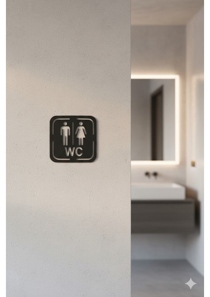 Wc Tabelası, Tuvalet Levhası, Kadın Erkek Tabela, Yönlendirme Levhaları