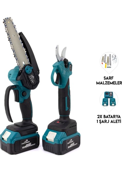 Ikili Set MK36 (Ağaç Budama+Bağ Makası)