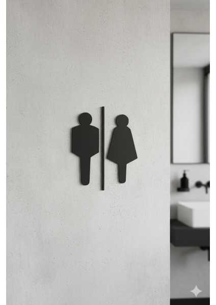 Wc Tabelası, Tuvalet Levhası, Kadın Erkek Tabela, Yönlendirme Levhaları