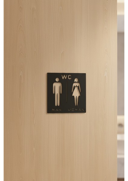 Wc Tabelası, Tuvalet Levhası, Kadın Erkek Tabela, Yönlendirme Levhaları