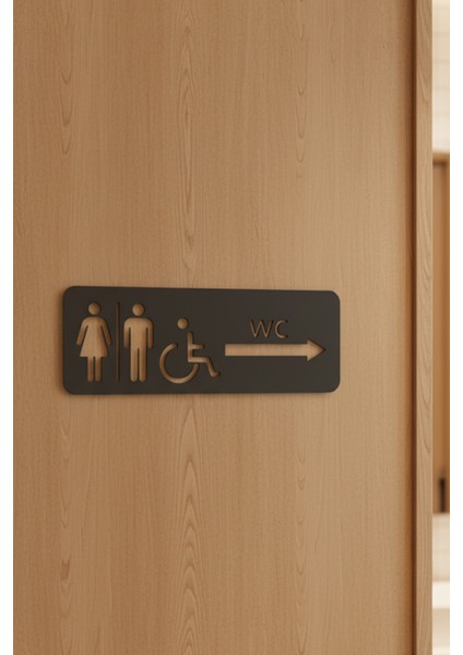 Wc Tabelası, Tuvalet Levhası, Kadın Erkek Tabela, Yönlendirme Levhaları