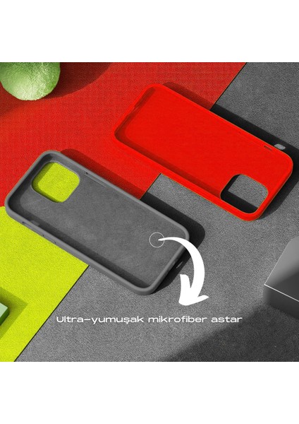 Apple iPhone 17 Air Uyumlu Lansman Kadife Iç Yüzeyli (Şık Tasarım) Silikon Kapak modelleri