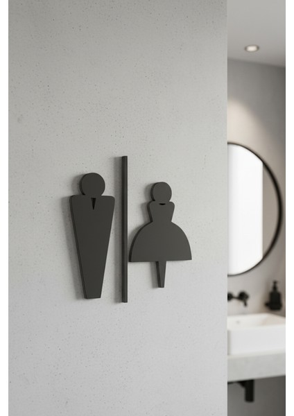 Wc Tabelası, Tuvalet Levhası, Kadın Erkek Tabela, Yönlendirme Levhaları