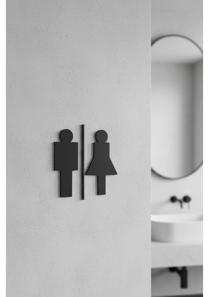 Wc Tabelası, Tuvalet Levhası, Kadın Erkek Tabela, Yönlendirme Levhaları