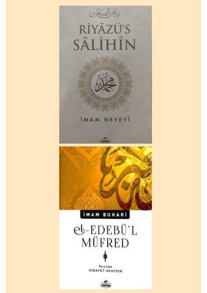 Riyazus Salihin El Edebül Müfred 2li Set modelleri
