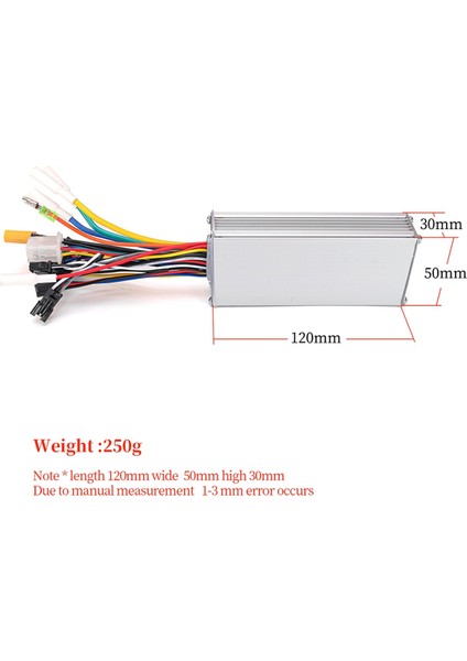500W Elektrikli Bisiklet/scooter Kontrolörü Için Evrensel Fırçasız Kontrolör 36V Güç Kapalı Fren (Yurt Dışından) fiyatları