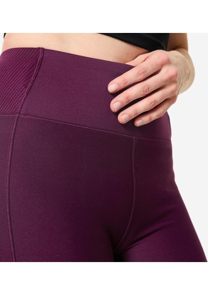 Domyos Kadın Cepli Spor Taytı - Koyu Mor indirimleri