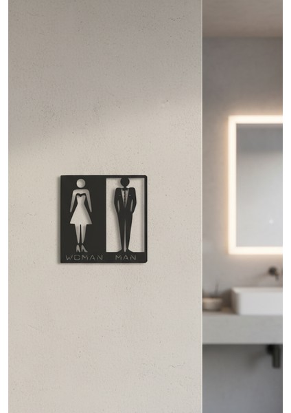 Wc Tabelası, Tuvalet Levhası, Kadın Erkek Tabela, Yönlendirme Levhaları
