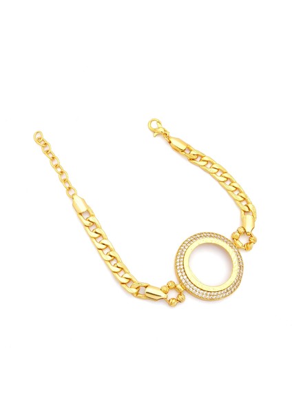 Altın Kaplama Çerçeve Bileklik BLK-1128