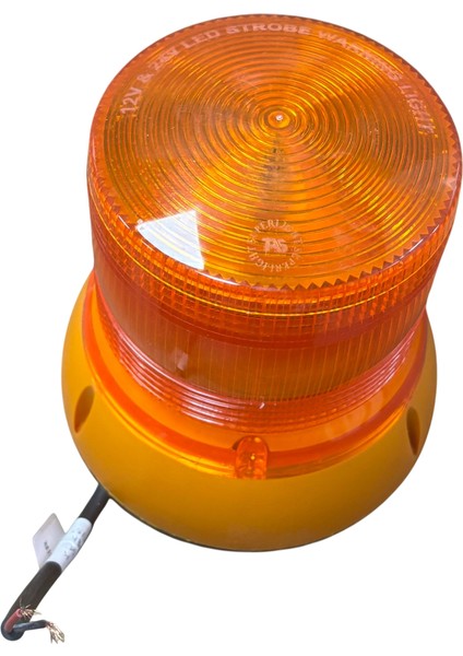 Flaşlı Iş Makinası Traktör Büyük Döner Lamba Mıknatıssız TAS-060