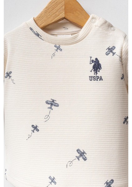 USB2605 - Ekru - U.s. Polo Assn Bebek Erkek Bebek 2li Takım fiyatları