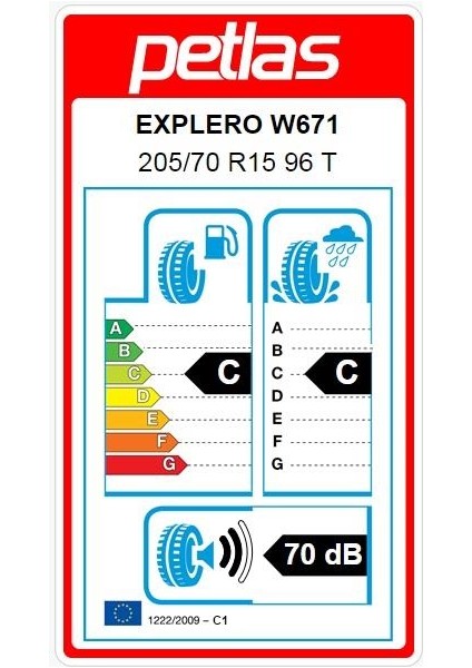 205/70 R15 96T Reinf Explerowınter W671 Suv Kış Lastiği ( Üretim Yılı: 2025 ) fiyatları